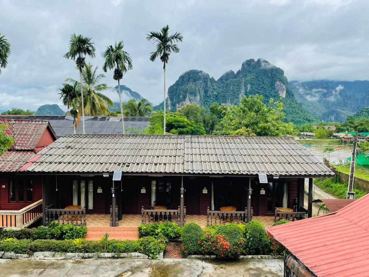 Bungalows Le Jardin Vangvieng Vang Vieng Extérieur photo