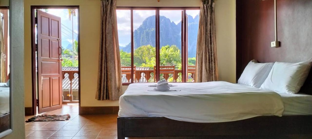 Bungalows Le Jardin Vangvieng Vang Vieng Extérieur photo