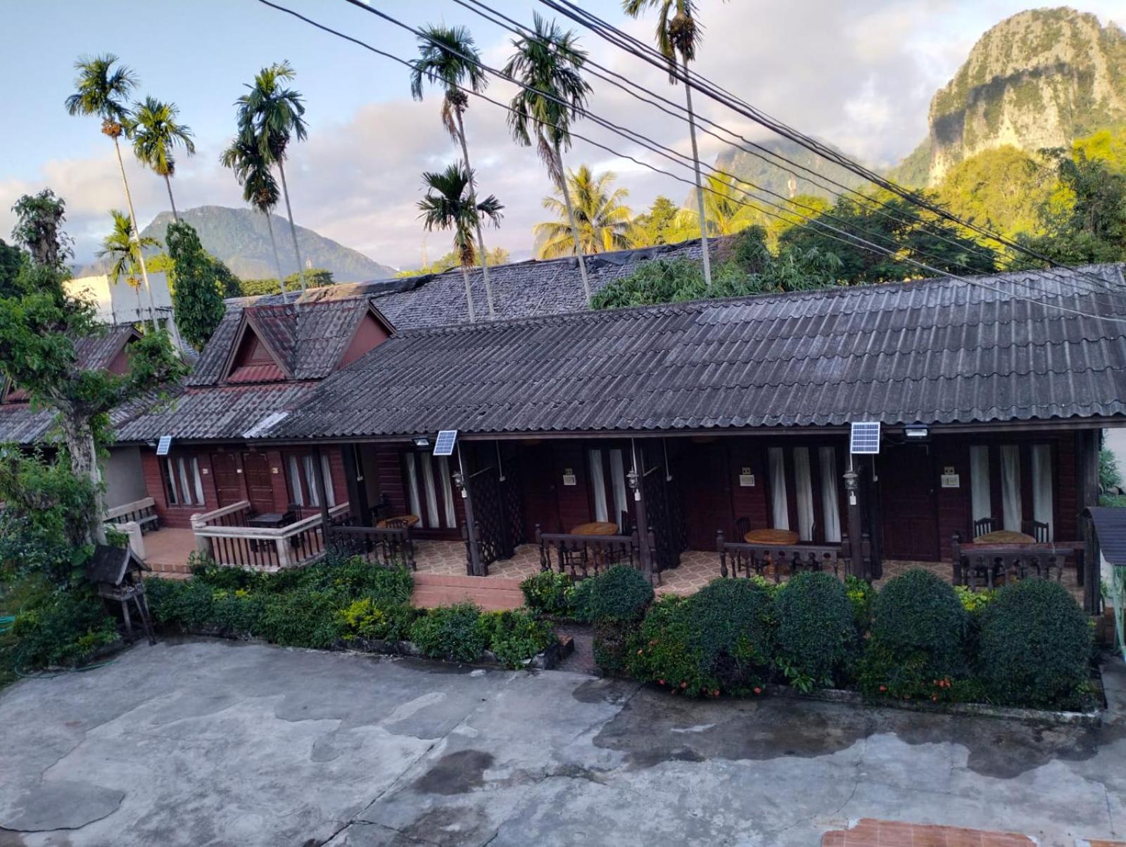 Bungalows Le Jardin Vangvieng Vang Vieng Extérieur photo